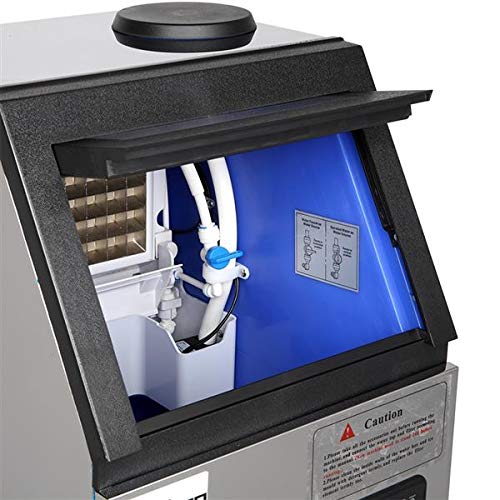 Máquina de Hielo Comercial 120V 50KG/H Acero Inoxidable miniatura 7