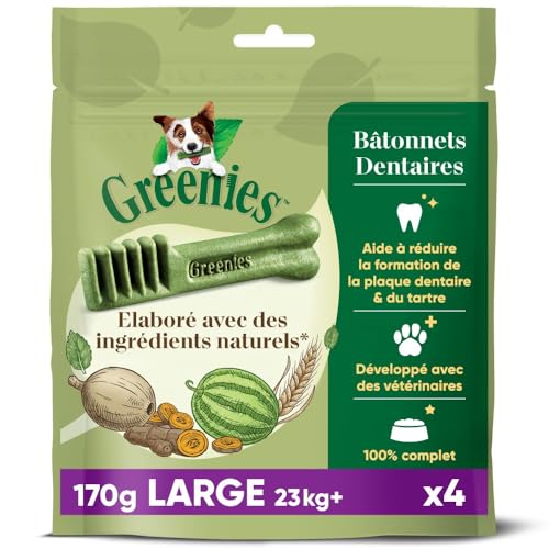 GREENIES Original Large – Friandises à Mâcher pour Grand Chien