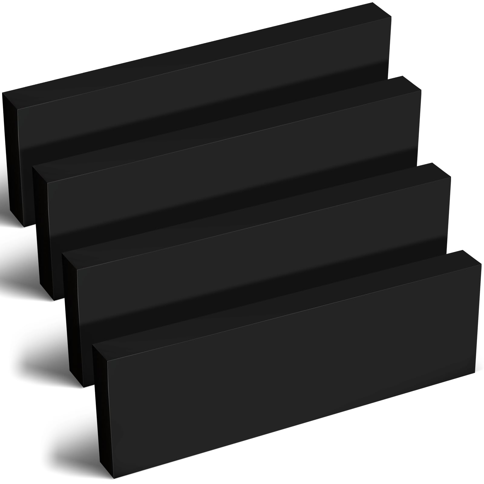 HDPE Plastic Blocks - 2" x 3" x 12" -13