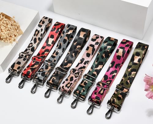Image of Purse Strap Gold Hardware Replacement Crossbody Bag Strap, Wide Adjustable Shoulder Strap