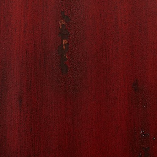 Hooker Furniture 58'' Red Asian Cabinet, Hand Painted Rich #TOP4