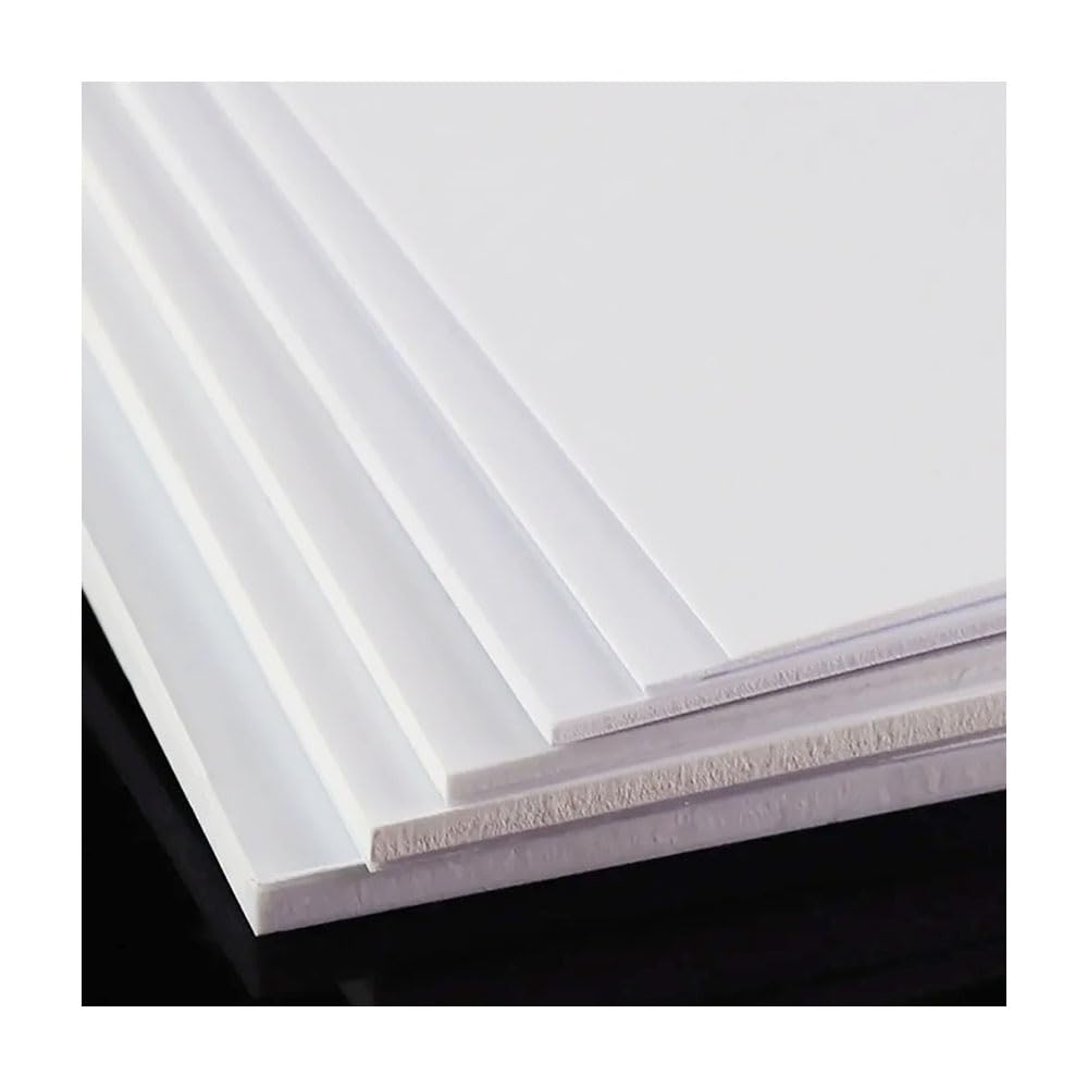 Hochwertige weiße ABS-Platten for DIY-Projekte – vielseitiges Bastel- und Prototyping-Material(200x300x5mmx 1Pcs)