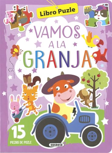 Vamos a la granja (Libro puzle de 15 piezas)