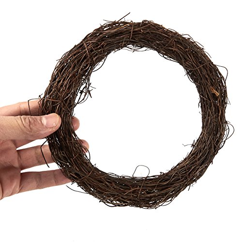 Juvale Grapevine Wreaths, Wooden Wreath For Crafts And Decor (6.2 In, 6 Pieces) #TOP2