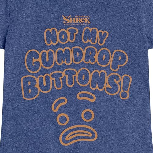 Shrek - Not My Gumdrop Buttons - Toddler & Youth Girls Short Sleeve Graphic T-Shirt3