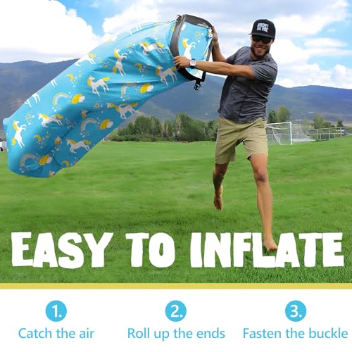 image for AlphaBeing Inflatable Lounger Beach Chair Accessories, Air Sofa Hammoc