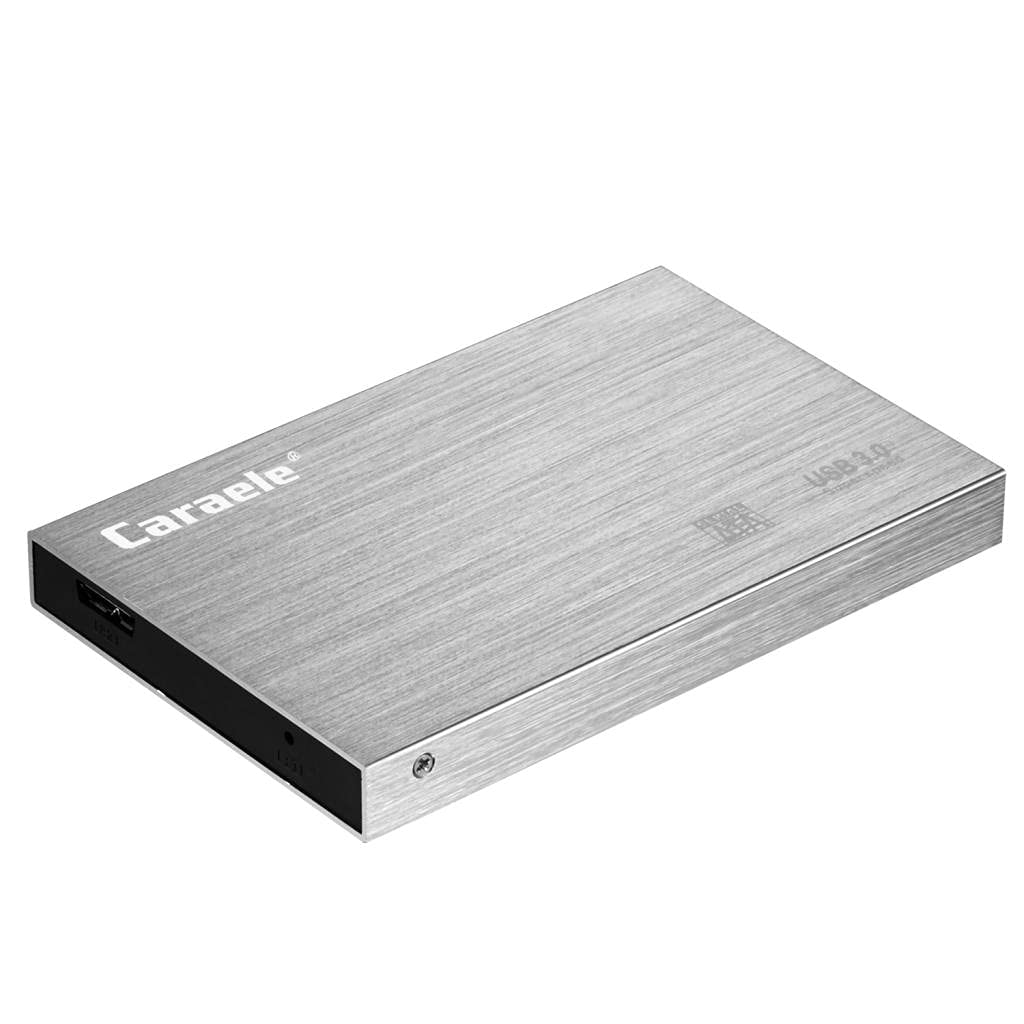 VELURA Silver High Speed USB3.0 Mobile HDD Portable External Hard Disk Driver 1T|1 piece of extended portable external hard drive| External Hard Disk Drives|Computers/Tablets & Networking-image-17