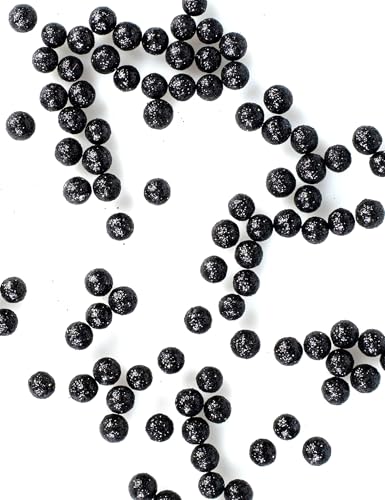 TENDANCES FETES 160 Mini Boules paillettées Noires
