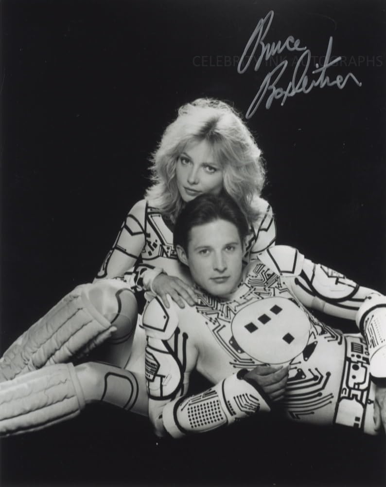 BRUCE BOXLEITNER as Tron - Tron 8"x10" Genuine Autograph