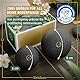 HELDSON® Premium Faszienball klein 2er Set [6cm & 8cm] - Faszien Ball hart - Faszienball für Füße - Massage Ball um Verspannungen in Nacken, Schulter zu lösen - Faszienkugel - Massageball Rücken