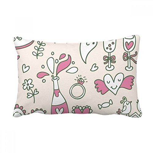 Coussin lombaire fleur aime peindre contre mal de dos canape - 2