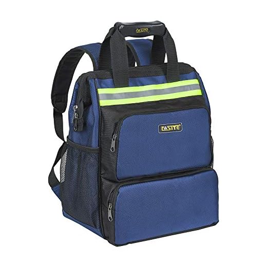 Backpack, Electrician Tool Bag,Tool backpack, Laptop Compartment, Blue ,FASITE X516