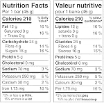 LÄRABAR Pâte de chocolat au beurre d'arachide, barre d'énergie aux fruits et aux noix, boîte de 5 Barres, sans gluten, végétaliens, snacks