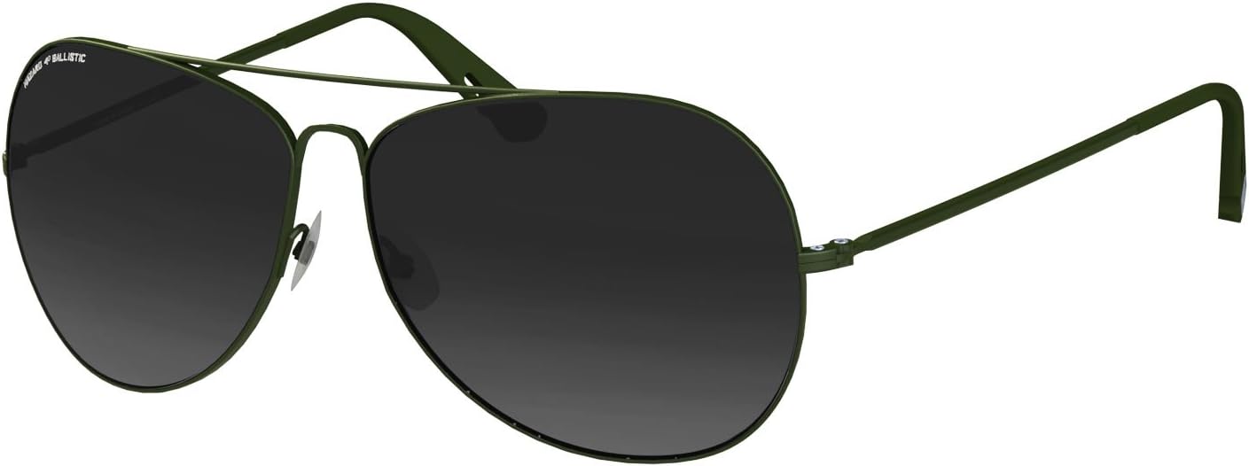 HAZARD 4 Men's Daisycutter Modern Aviator Sunglasses-OD Green (Regular)
