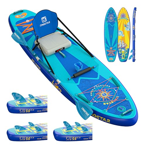 iTAOSTAR J06AP 35" Extra Wide Paddle Board for Better Balance