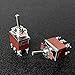 MGI SpeedWare 6-Pin DPDT Latching Metal Toggle Switch ON/Off/ON | 20 Amp at 12VDC 125VAC | for Automotive & Industrial (1-Pack)