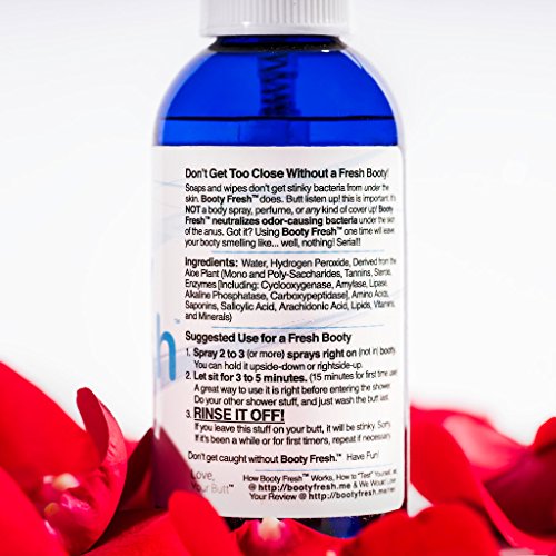 image for YUNDOO Booty Odor Neutralizing Spray - Wet Wipe Lover and Toilet Paper