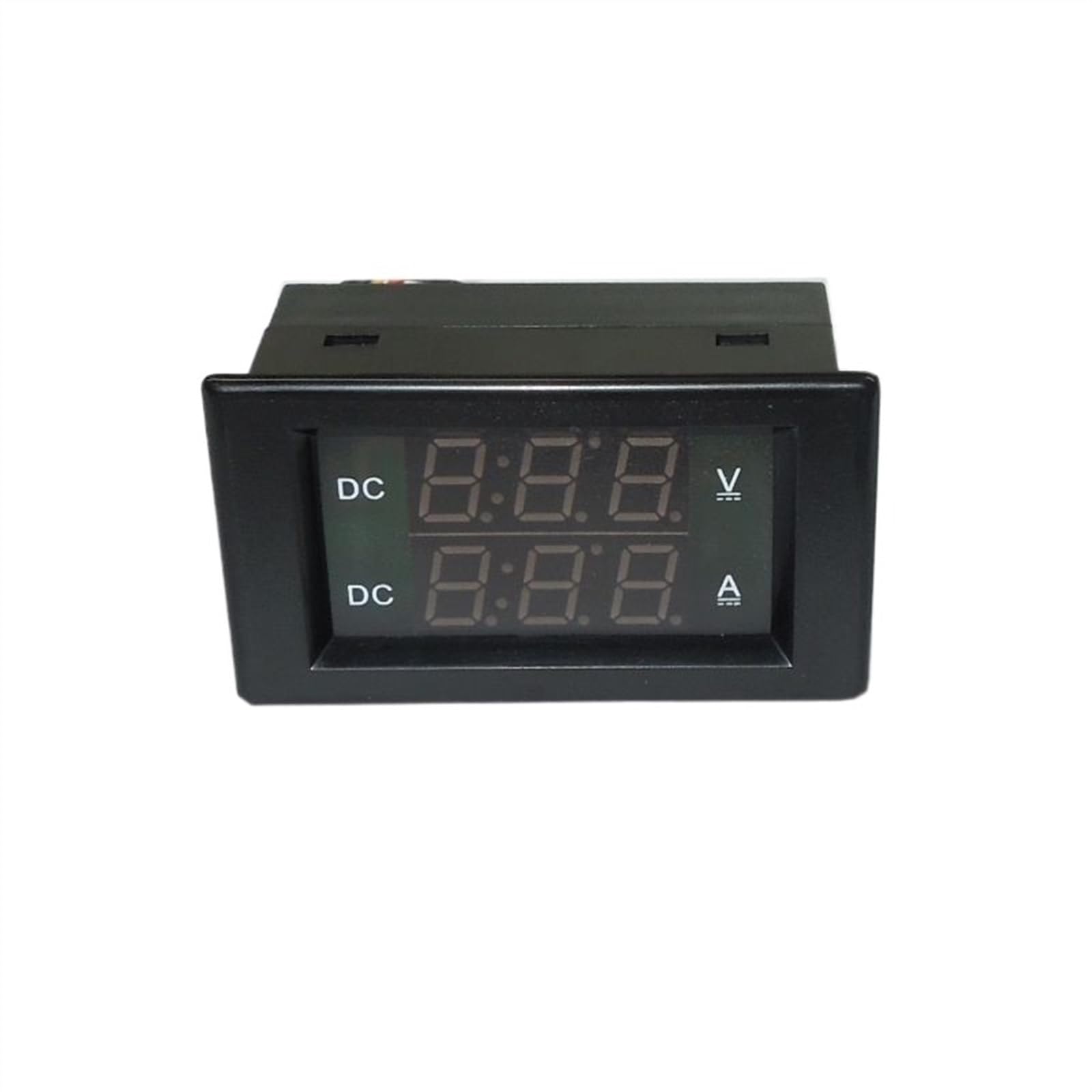 20A DC LED cyfrowy woltomierz amperomierz, izolowany zasilacz 100 V DC, miernik prądu stałego 8-18 V DC, mini miernik panelu wzmacniacza woltowego (kolor: biała szyba