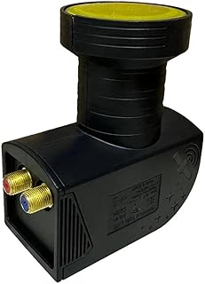 جهاز استقبال إشارة ال ان بي طرازFOX عالمي بمخرجين ومزود بنطاق كيه يو ومحول الإشارات منخفضة الضوضاء