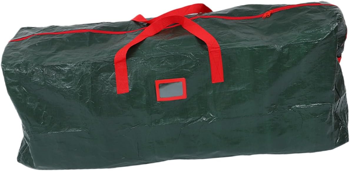 Christmas Tree Storage Bag Large Capacity Holiday Decoration Organizer and Water-resistant Xmas Tree Storage Pouch for Easy Moving