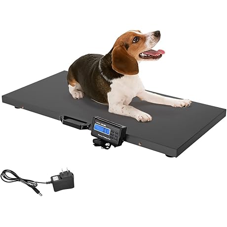 TUFFIOM 1100Lbs x 0.2Lbs Livestock Digital Scale for Animal Weight