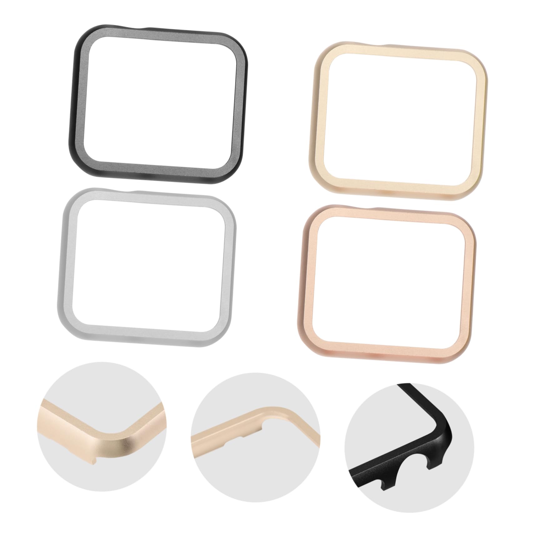 OSALADI 4 Pcs Watch Protection Case Watch Case for Protector Case for Watch Protector Case
