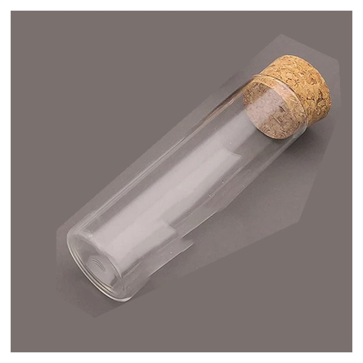 Laborausstattung und -bedarf 5-10-20 Stück 30x100mm / 30x150mm 30x200mm Klares Labor Flaches Verdickungsglas Reagenzgläser mit Korken