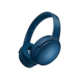 Bose QuietComfort Headphones - Wireless Bluetooth Headphones&comma; Active Over Ear Noise Cancelling and Mic&comma; USB-C Charging&comma; Deep Bass&comma; Up to 24 Hours of Playtime&comma; Twilight Blue - Limited Edition Color