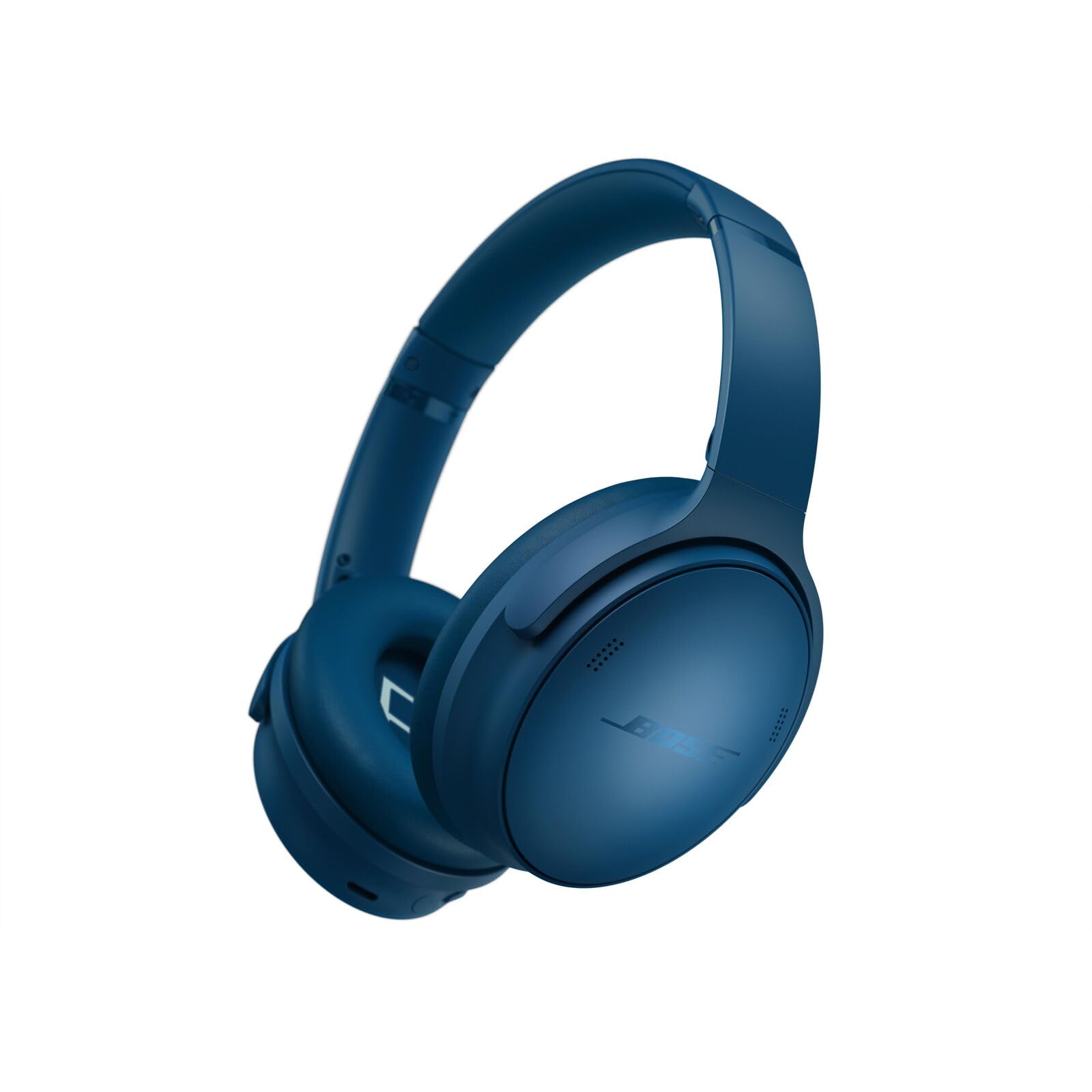 BoseQuietComfort Headphones - Wireless Bluetooth Headphones, Active Over Ear Noise Cancelling and Mic, USB-C Charging, Deep Bass, Up to 24 Hours of Playtime, Twilight Blue - Limited Edition Color