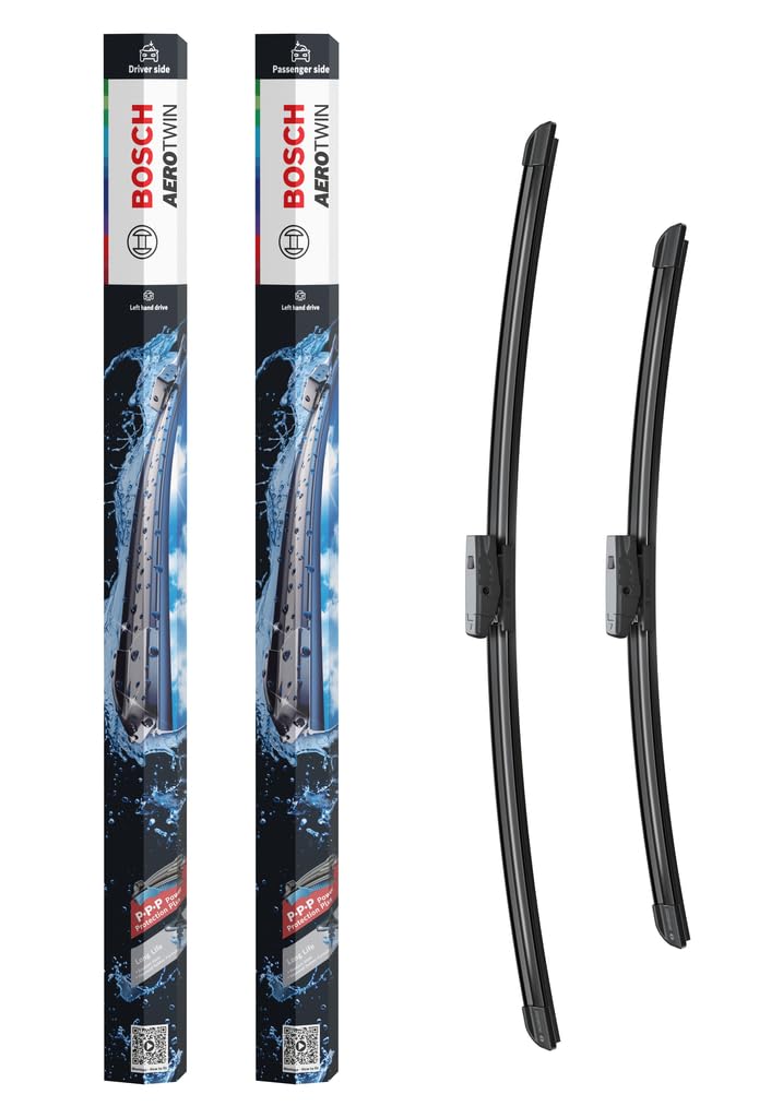 Bosch eAM462S - Scheibenwischer Aerotwin - Länge: 600/475 mm - Set für Frontscheibe, versand im Produktkarton: Weniger Müll, einfaches Auspacken