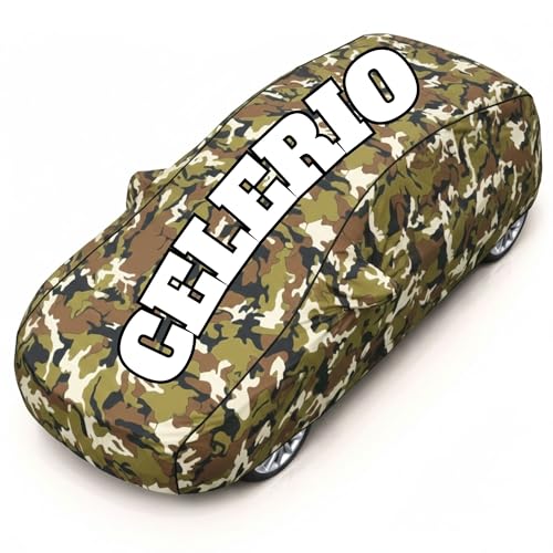 Image of Superior Grade Quality Celerio Cover (All Variants) Car Body Cover - 100% Waterproof Custom Fit with Mirror Pockets | Triple-Stitched Elastic Design, Heat Reflective, Anti-Dust, All-Weather