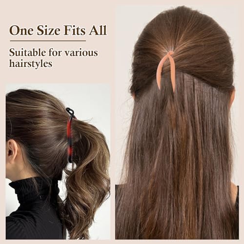 AMCAMI 6PCS Pinzas Banana para Mujeres miniatura 3