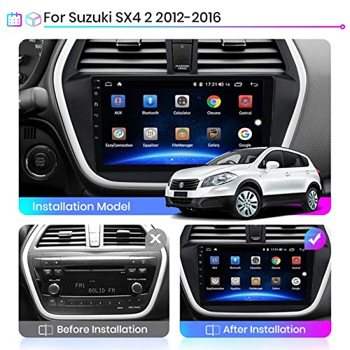 Auto Stereo Android HD Touchscreen Head Unit Voor Suzuki SX4 2 S-Cross 2012-2016 Plug En Play Auto Accessoires Auto… - Image 3
