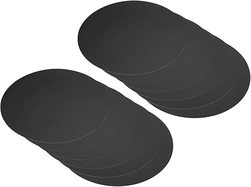 PATIKIL Papel de cartón redondo de 7.9 pulgadas, 40 unidades de círculos de disco en blanco para decoración de fiestas, manualidades, manualidades,