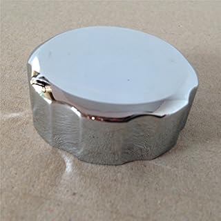 Tampa de reservatório de fluido cromado NBX- para compatível com Yamaha YZF R6 1999-2000 e 2003-2005/YZF R6S 2006-2008/ YZF R1 2004-2008