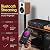 Pyle Bluetooth Home Stereo Amplifier Receiver - 4 Channel, 800 Watt Karaoke Sound System w/ MP3,USB,SD,AUX,RCA,FM,MIC, Headphone, Reverb + Delay, LED Vol, for Home, Studio, Theater Speakers - PDA77BU