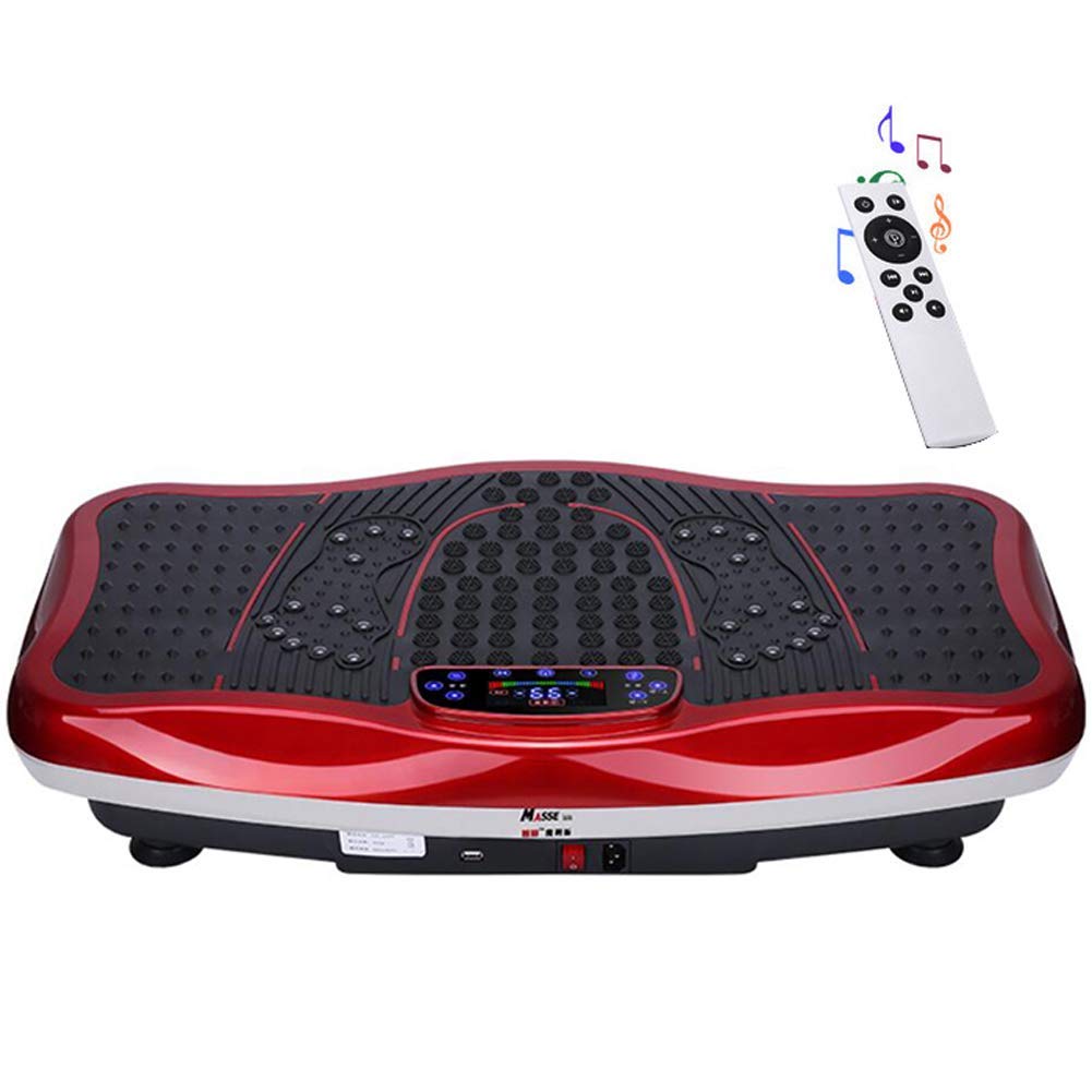 Vibration Exercise Machine Fitness Vibration Plate with Remote Control 120 Speed Adjust Low Noise Slimming Machine for Full