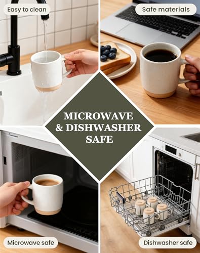 Set de 6 tazas de café OTAGO 12 oz miniatura 5