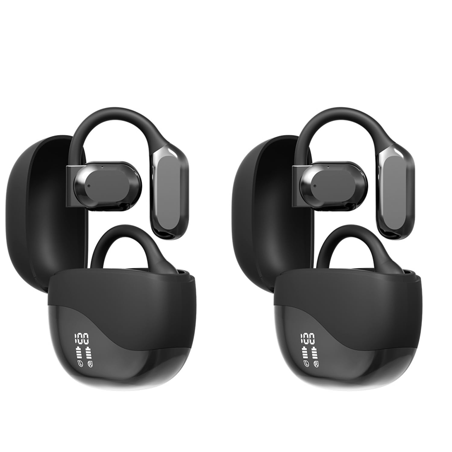 Real Time Language Translator Earbuds Open Ear AI Translation Earbuds Translation Pods Translator Earbuds for Android iOS, 144 Languages Translator Pods for iOS & Android