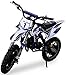 Produktbild Kinder Mini Crossbike Gazelle 49 cc 2-takt inklusive Tuning Kupplung 15mm Vergaser Easy Pull Start verstärkte Gabel Dirt Bike Dirtbike Pocket Cross (Blau)