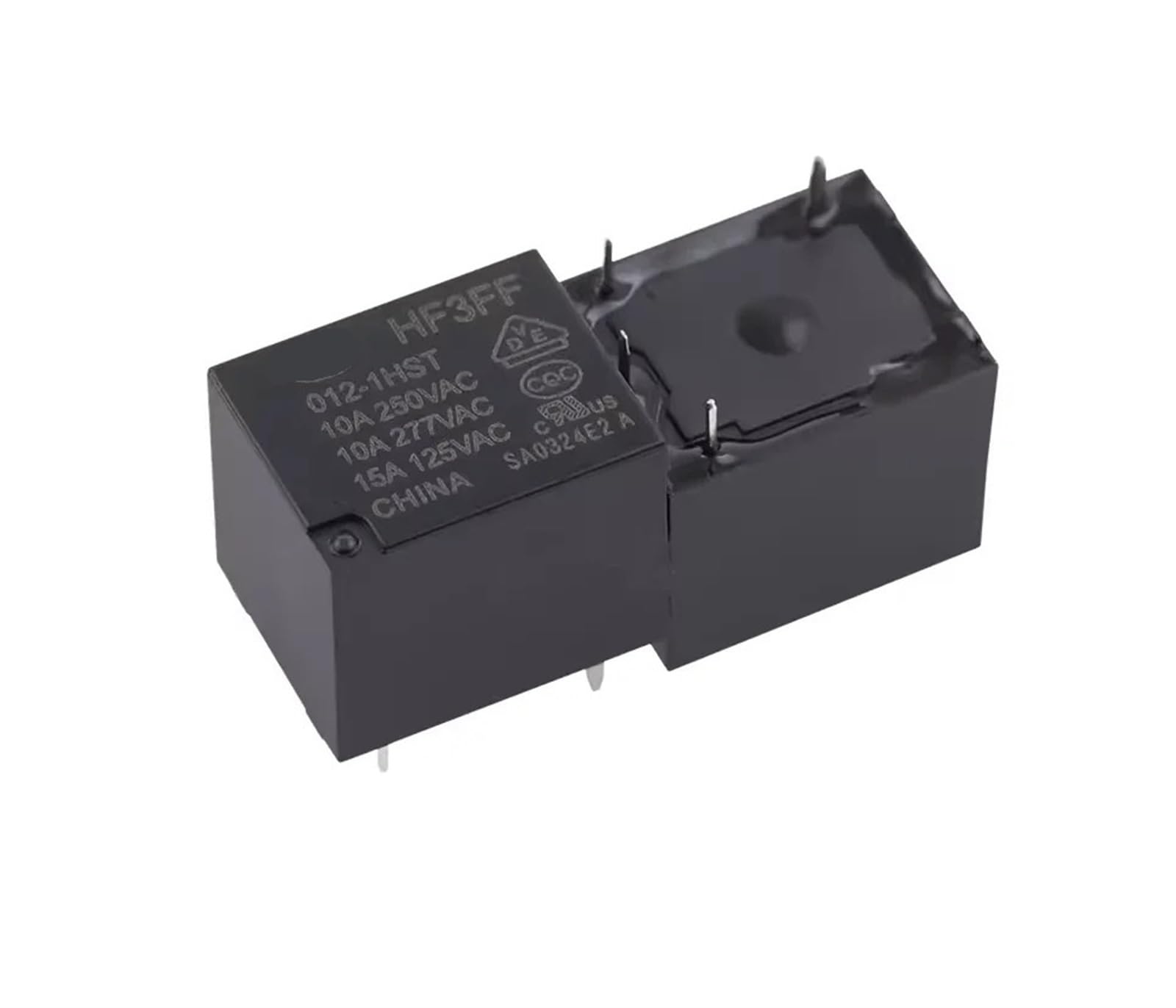 Relé HF3FF-012-1HST HF3FF0121HST DC12V de 4PIN para circuitos impresos 5 uds 2