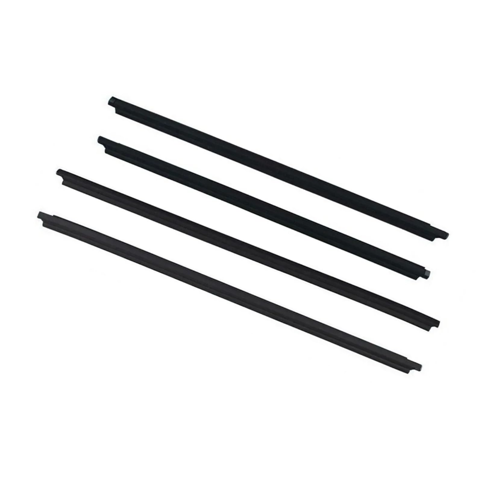 Glilar One Color Automotive Window Seals Window Molding Trim Seal Compatible With Toyota For Fortuner 2004-2015 Car Outer Weatherstrip Seal Belt Exterior Trim 681610K010