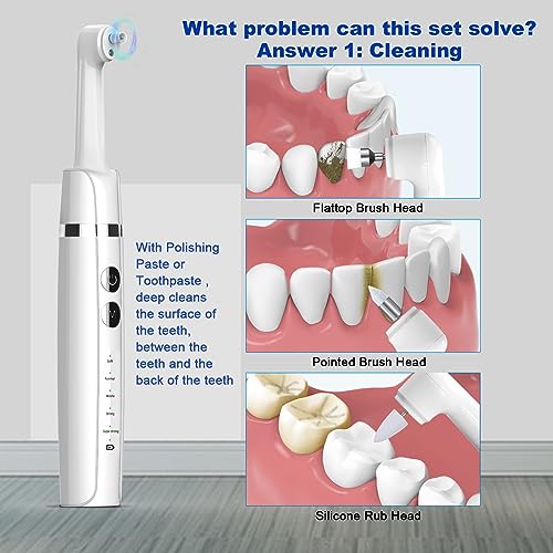 Beiermu WD-JY-B01 Tooth Polisher,Teeth Polishing Kit For Daily Cleaning,Polishing Then Whitening Of Tooth (Professional Toothpaste Include),Usb Rechargeable Dental Polisher thumb #3