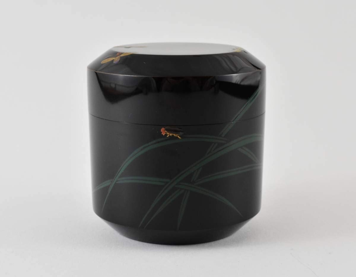 即中斎好写　蛍早苗　雪吹　幸斎作　茶道具　表千家　薄茶器 Amazon.co.jp: 即中斎好写蛍早苗蒔絵雪吹友斉作木製棗茶道具 303