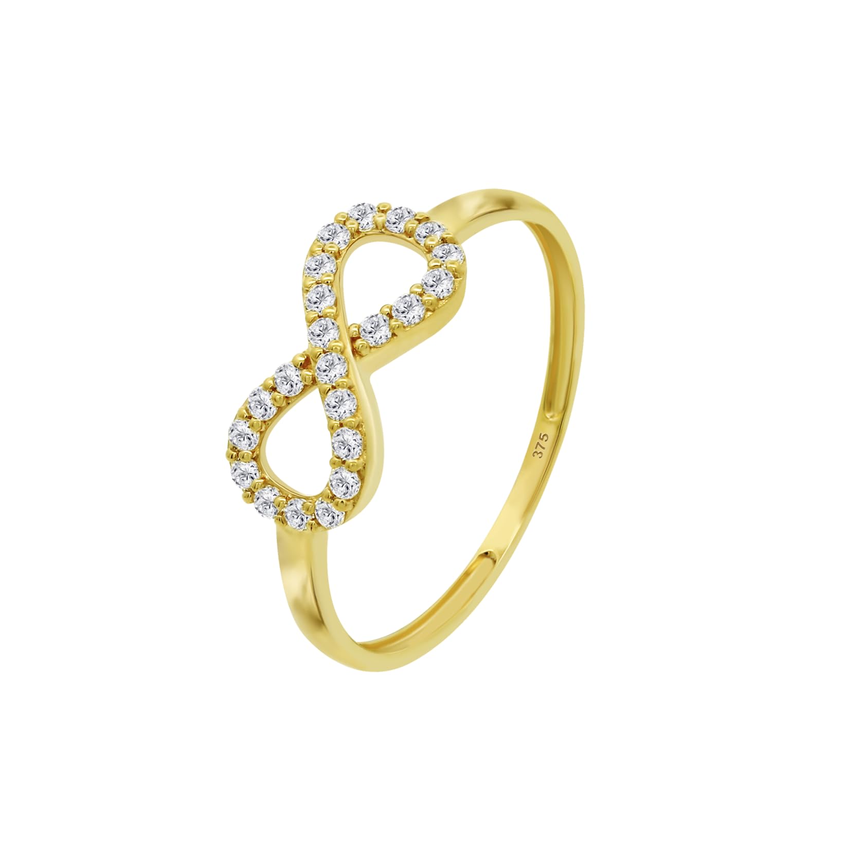 Time RoaD Anillo Mujer Infinito Oro 9K de 375 ml