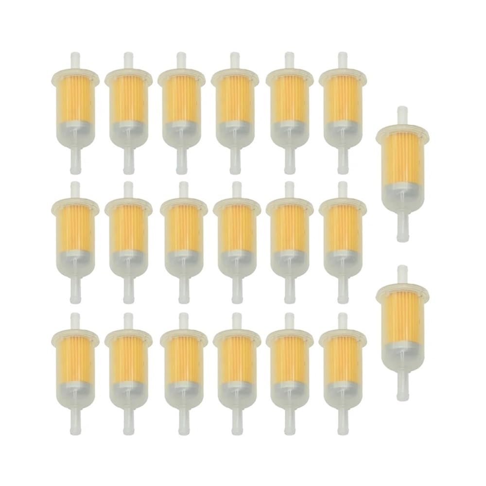 Filtro De Aceite Y Gasolina para Coche, 4-20 Unidades, 6 Mm-8 Mm, Universal, para Motor Pequeño, Cortacésped, Accesorios para Motocicleta Filtro De Oil(20Pcs)