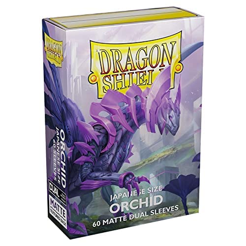 Amazon.com: Dragon Shield Dual Matte Mini Japanese Orchid 60 ct