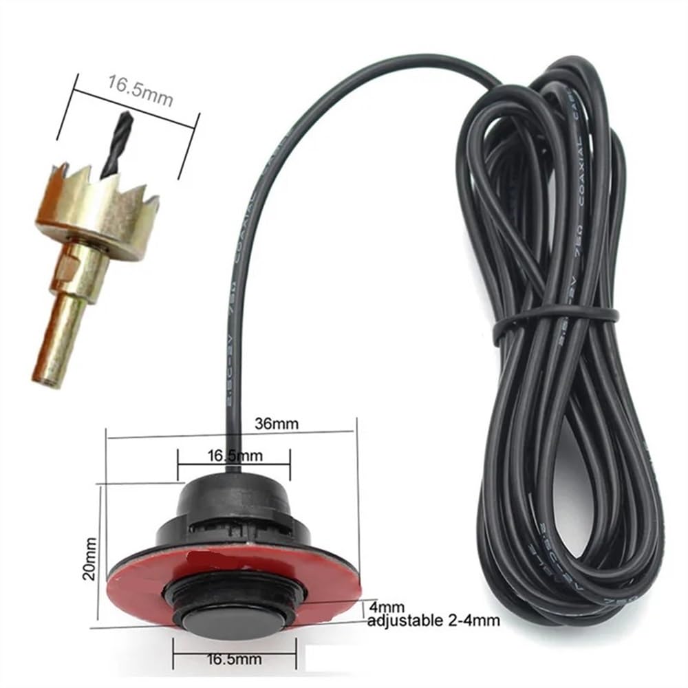 Sensor Marcha atrás Coche Detector de para Peugeot 107 | Detector de radar de aparcamiento para Peugeot 107
