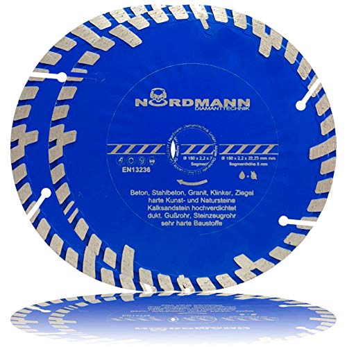 2x KS SUPER-SPEED-CUT für BAIER u. Eibenstock SCHLITZFRÄSEN Ø 150 mm - Diamanttrennscheiben (2) Cover