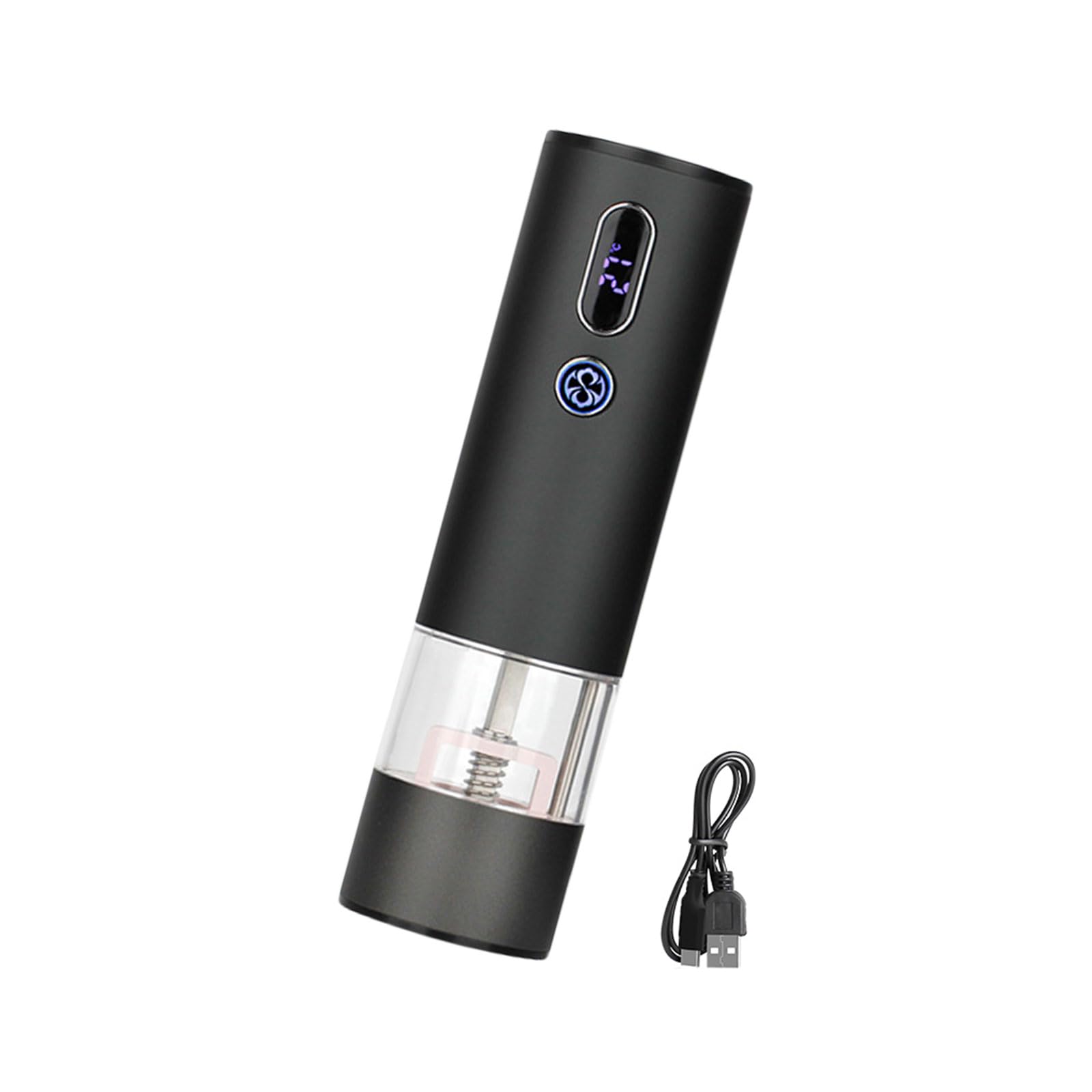 Moulin à poivre électrique automatique et rechargeable pour vos épices
